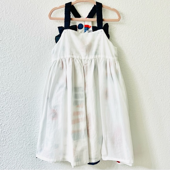 ♥️3X HP Balloon Chic Racerback Dress Sz 5 Red White Blue Bows Nautical Worn 1X - Picture 7 of 7